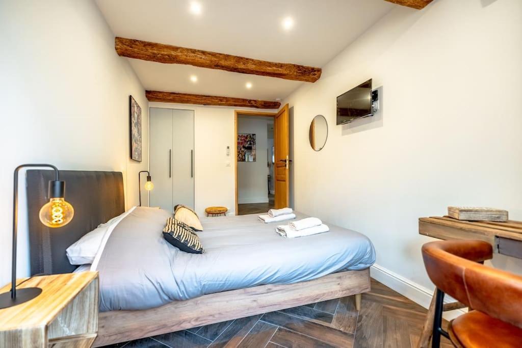 Superbe Appartement Neuf, Climatise Centre Village Le Plan-de-la-Tour Exterior foto